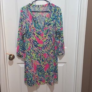 Lily Pulitzer midi length cotton dress